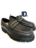JONATHAN D PENNYMOC PONY SHOE - BLACK