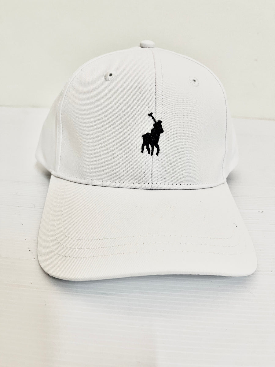 Original Polo Parker classic peak cap White and Red