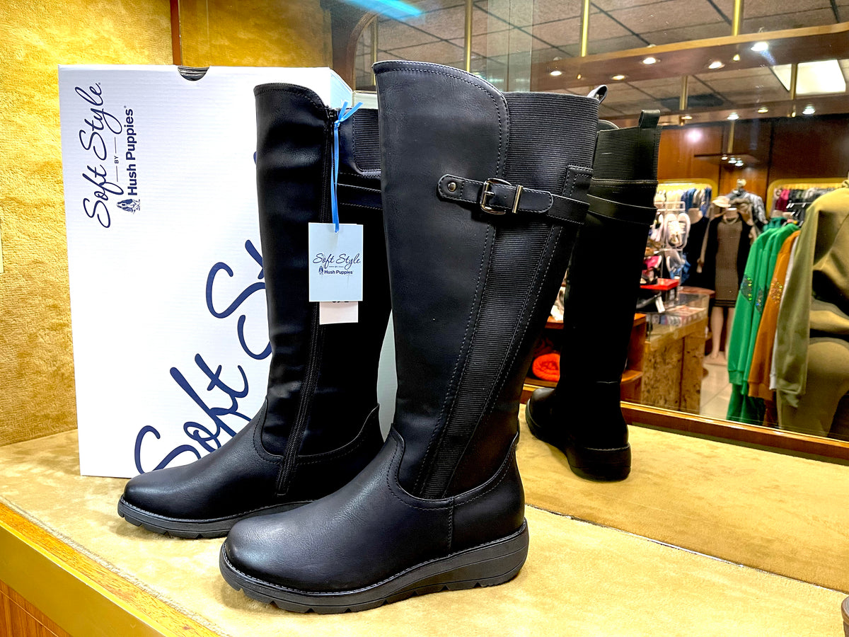 Hush puppies ladies boots sales