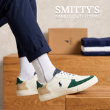 Men's Polo Sneaker: Essential Leather Court Sneaker