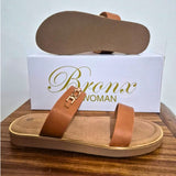 Ladies Sandal: Bronx Hayley in Tan