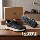Men's Polo Trainer: T-Toe Runner in Black