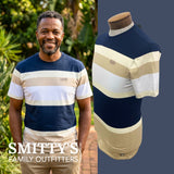 Men's Soviet T-shirt: Charles, S/Slv, Crew Neck, Y/Dye