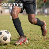 K7 Sport Soccer Boots: Davix Lo in Brown/Red/White #K8271Y