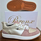 Ladies Sneaker: Bronx, Winona Gold PU