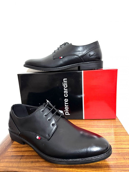 Men's Formal Shoe: Pierre Cardin 'Tomas' Lace-up BLACK