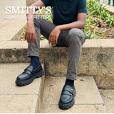Youth Shoes: Klevas Premium, Youth Loafer, Black