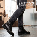 Original Hush Puppies Soft Style boots - Oakley black in genuine leather.