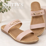Ladies Sandal: Bronx Hayley in Pink
