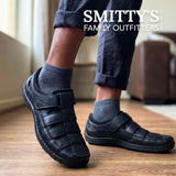 Men's Black Grasshoppers Sandal