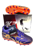 Youth Zico Sport Boots - K7 Sport - Purple and yellow