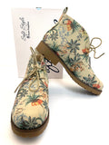 Original Hush Puppies Floral Ladies Ankle Boots - Samuel Soft Style