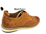 Genuine Hush Puppies Men's Lace-up shoes - Dylan Tan Waxy Nubuck