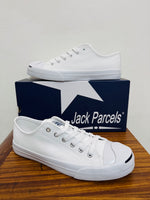 Men's Shoe - Jack Parcels MNPUD White - #WHITE #LEATHER #MNPUD