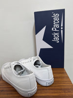 Men's Shoe - Jack Parcels MNPUD White - #WHITE #LEATHER #MNPUD
