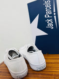 Men's Shoe - Jack Parcels MNPUD White - #WHITE #LEATHER #MNPUD