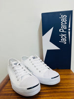 Men's Shoe - Jack Parcels MNPUD White - #WHITE #LEATHER #MNPUD