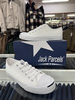 Men's Shoe - Jack Parcels MNPUD White - #WHITE #LEATHER #MNPUD