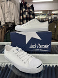 Men's Shoe - Jack Parcels MNPUD White - #WHITE #LEATHER #MNPUD
