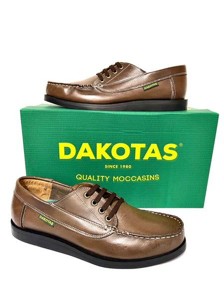 Mens Dakotas : Carson by Dakotas boat shoe in Chocolate Brown