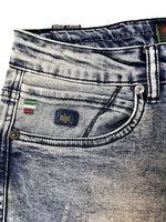 Men's Soviet Jeans: Lazano, Mens Fashion Skinny Leg, Acid Wash