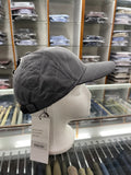 Original Pierre Cardin Scotch Peak Cap - Black and Grey