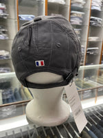 Original Pierre Cardin Scotch Peak Cap - Black and Grey