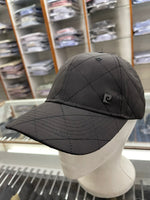 Original Pierre Cardin Scotch Peak Cap - Black and Grey