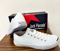 Original Jack Parcels Sneakers: White Canvas