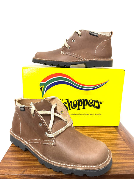 Men s Grasshoppers Ankle Boots Griffin Saddie Floater SDL Tan Smitty s Online
