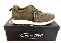 Gino Paoli Men's smart-casual Altair Shoe - Olive