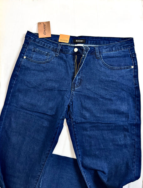 Ladies Jean/Denim: Blue Sky - Plus Size (#53099)