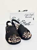 Ladies Shoes: Hush Puppies Sandals - Soft Style, GERAINT, Black (#SSL01566BKBK)