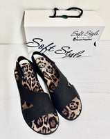 Ladies Shoes: Hush Puppies Sandals - Soft Style, GERAINT, Black (#SSL01566BKBK)