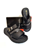 Ladies Shoes: Pierre Cardin Sandals - ANDAZ - Black - #BLACK  (#PCL10785BKBK)
