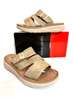 Ladies Shoes: Pierre Cardin Sandals - ANDAZ - Beige - #BEIGE  (#PCL10785BGBG)