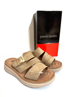 Ladies Shoes: Pierre Cardin Sandals - ANDAZ - Beige - #BEIGE  (#PCL10785BGBG)