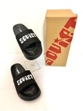 Unisex Sandals: Soviet MADDOX 23 Push-in Casual Sandal - Black