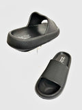 Unisex Sandals: Hush Puppies Soft Devi Push-in Casual Sandal - Black