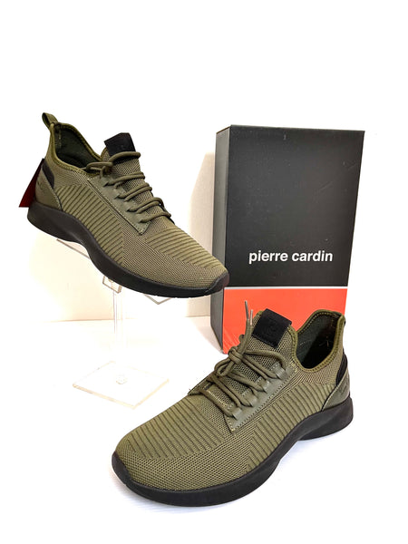 Men's Sneaker Pierre Cardin Lachlan Olive Black – Smitty's Online