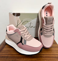 Ladies Sneaker: Kstar7 - Adley, Pink #ADLEY (#K6348L)