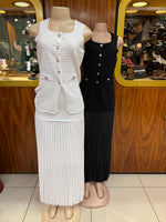 Future Star 2 Piece top and skirt #SU5026 #WHITE