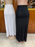 Future Star 2 Piece top and skirt #SU5026 #BLACK
