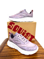 Ladies Sneaker: Soviet - Campsbay, Knit Lace Up, Low Cut Sneaker - (#CAMPSBAY) #LILAC (#1444)