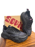 Ladies Sneaker: Soviet - Campsbay, Knit Lace Up, Low Cut Sneaker - (#CAMPSBAY) #BLACK (#1444)