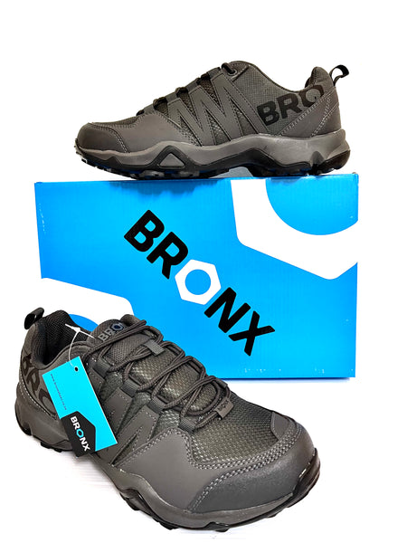 Genuine Bronx Sherman Men's Lace-up Sneaker in Charcoal