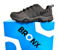 Genuine Bronx Sherman Men's Lace-up Sneaker in Charcoal