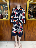 Ladies dress - GOLDMOON - #navy #8865