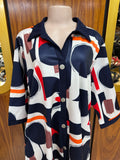 Ladies dress - GOLDMOON - #navy #8865