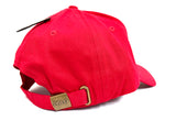 Original Polo Parker classic peak cap - White and Red